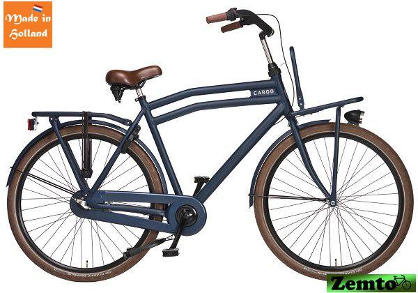 Zemto 28 Zoll, blau, 53cm, 3 Gang Herren, Hollandrad